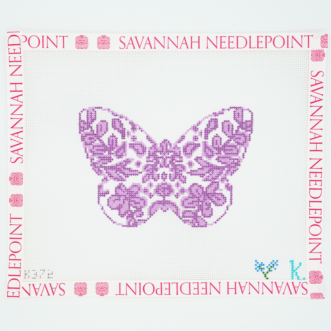Chinoiserie Butterfly - Purple