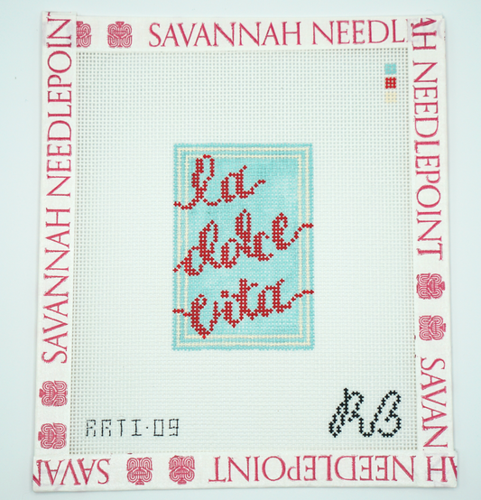 La Dolce Vita Luggage Tag Insert