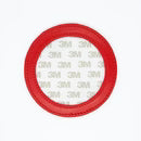 3" Round Self Finishing Leather Magnet