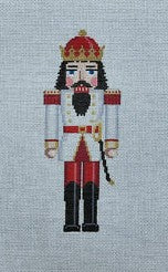Red & White King Nutcracker