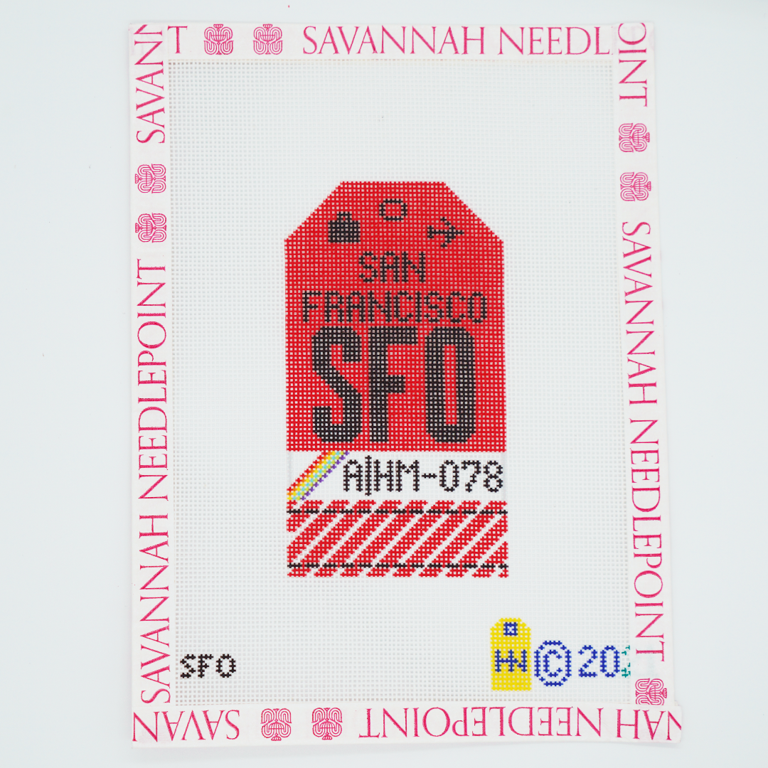 San Francisco Luggage Tag