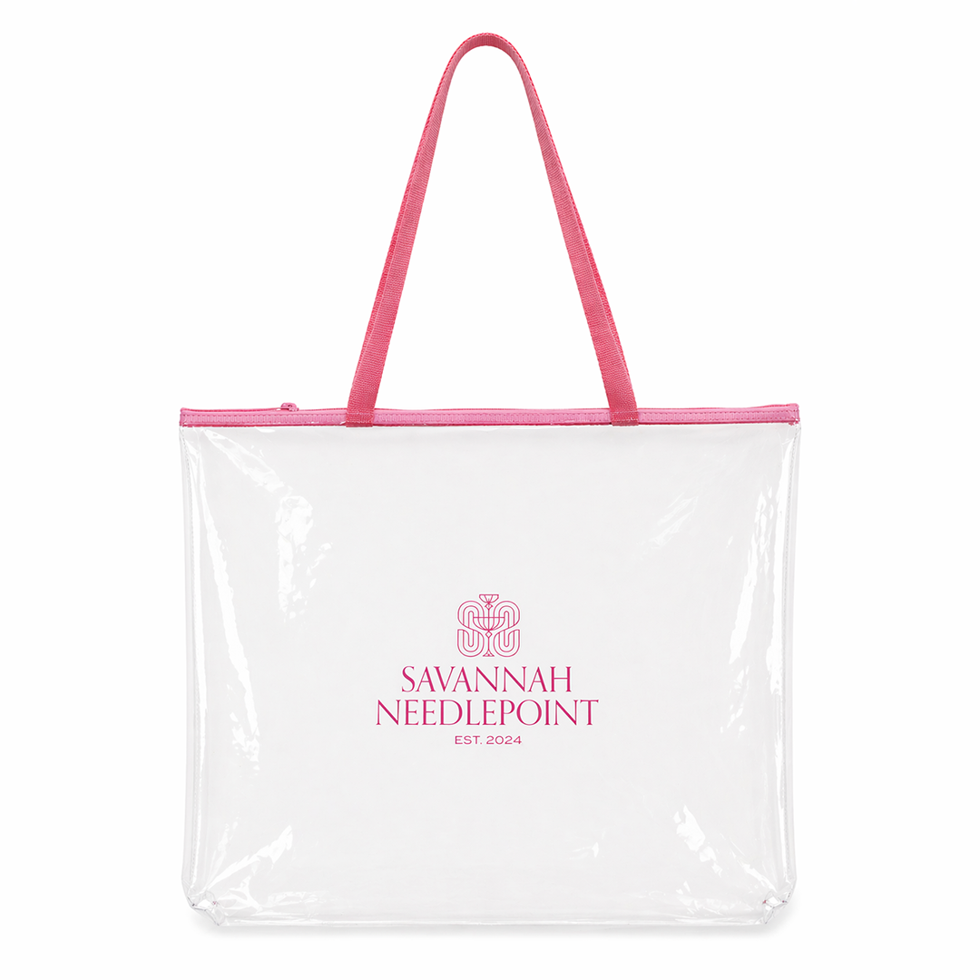Savannah Needlepoint Project Tote 20" x 18"