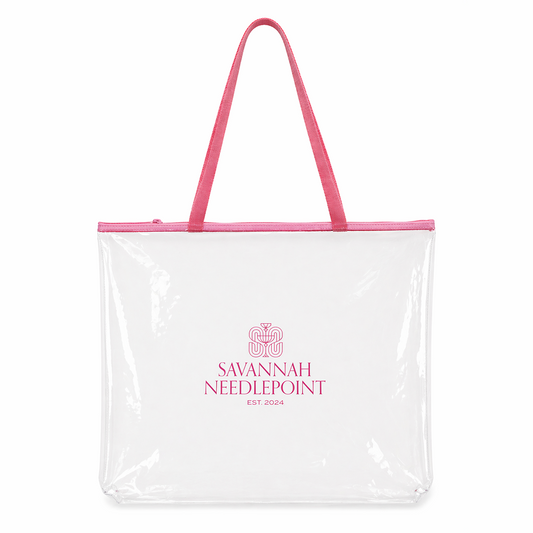 Savannah Needlepoint Project Tote 20" x 18"