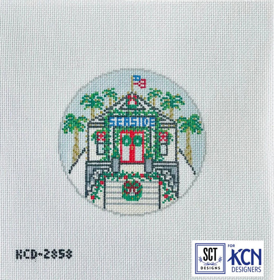 Seaside Christmas Post Office