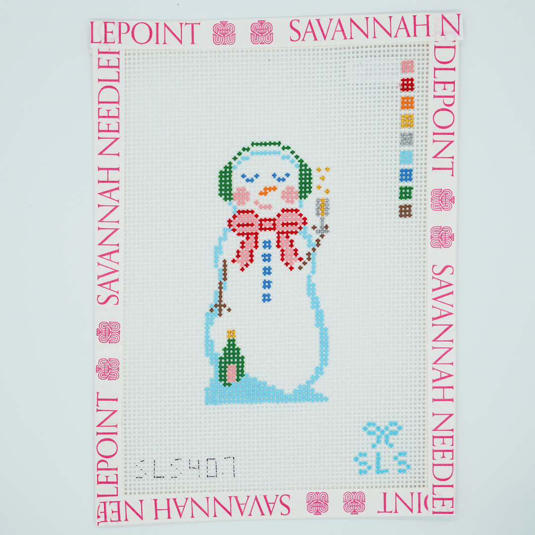 Champagne Snow Woman