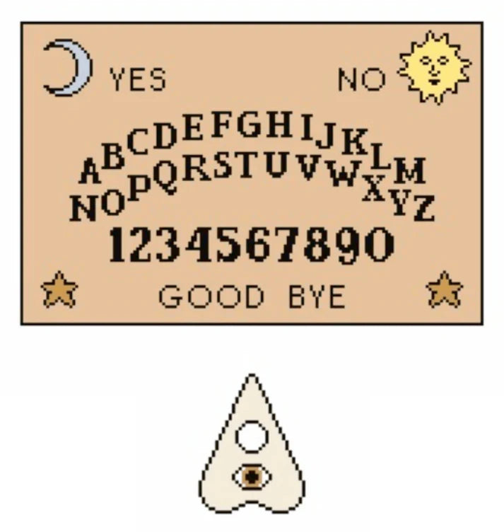 Spirit Board with Planchette
