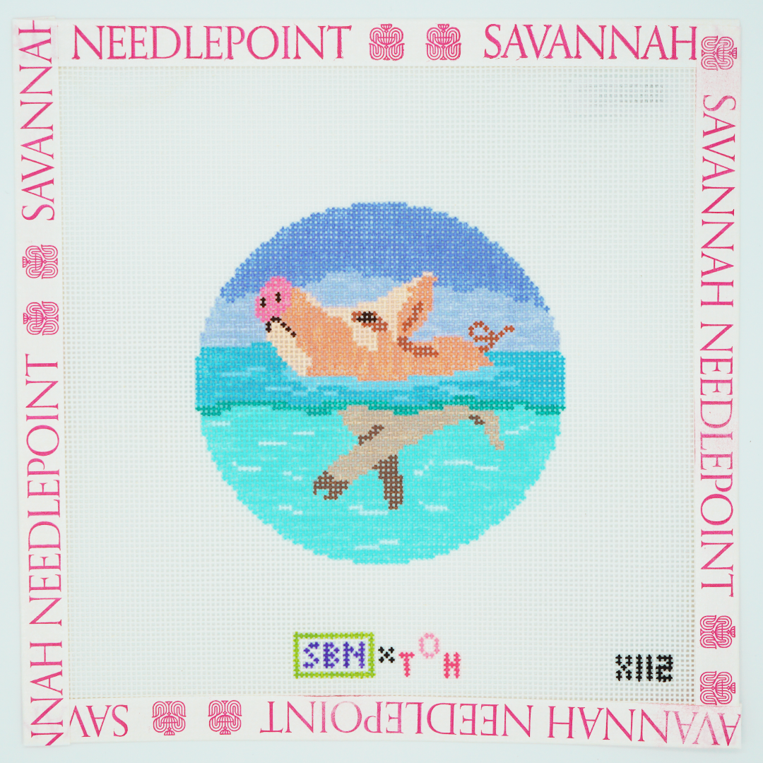 Swimming Pig