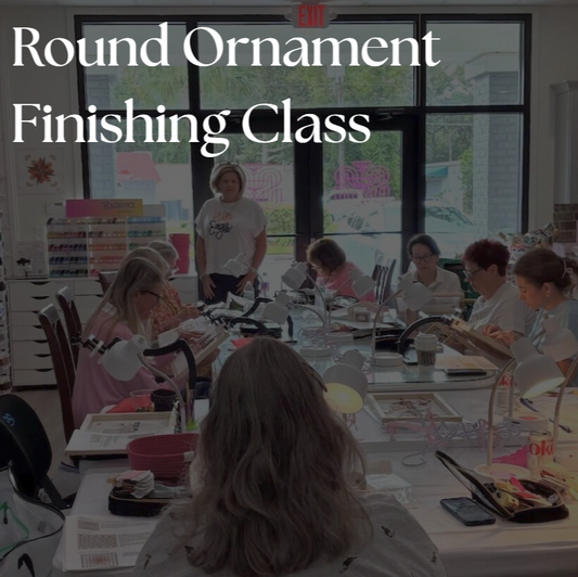 Round Ornament Finishing Class