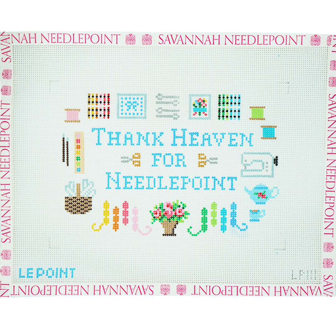 Thank Heaven for Needlepoint