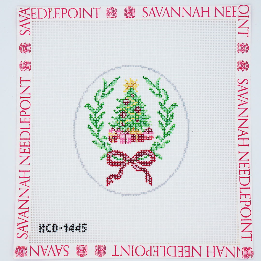 Christmas Tree Oval Ornament
