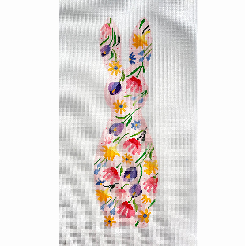 Bunny with Tulips and Jonquils