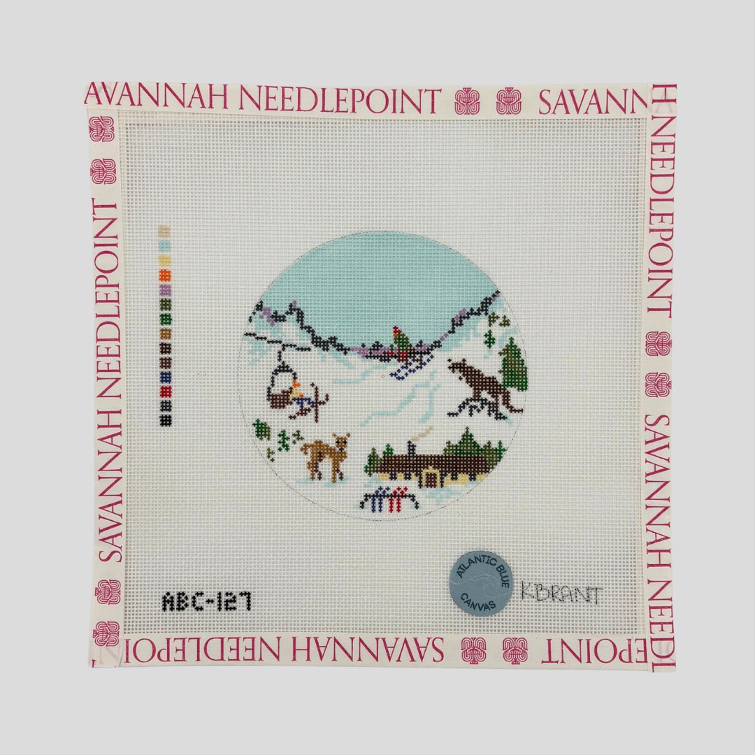 Ski Mountain Round