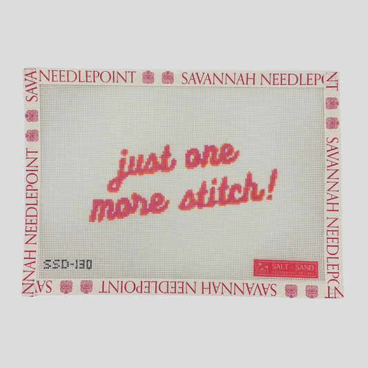 Just One More Stitch