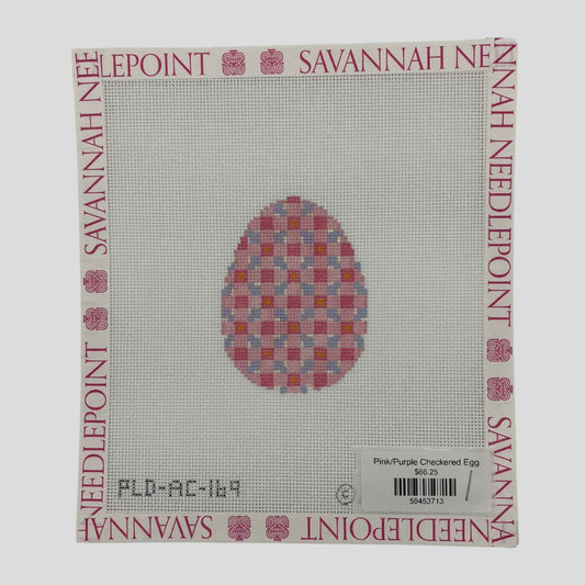 Pink/Purple Checkered Egg