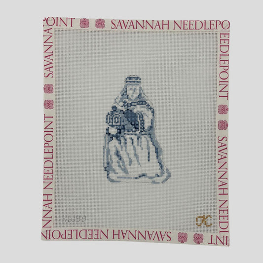 Wedgewood Nativity Sitting Wiseman