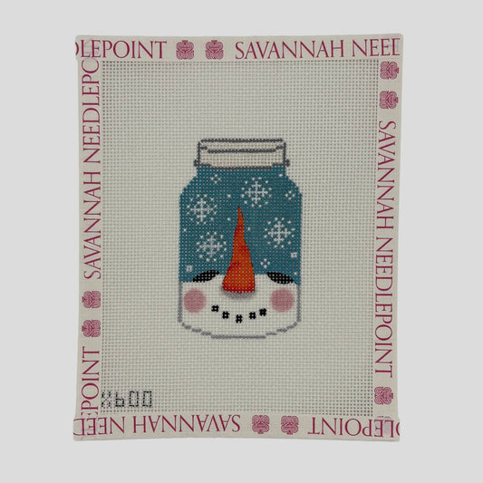 Snowman Jar