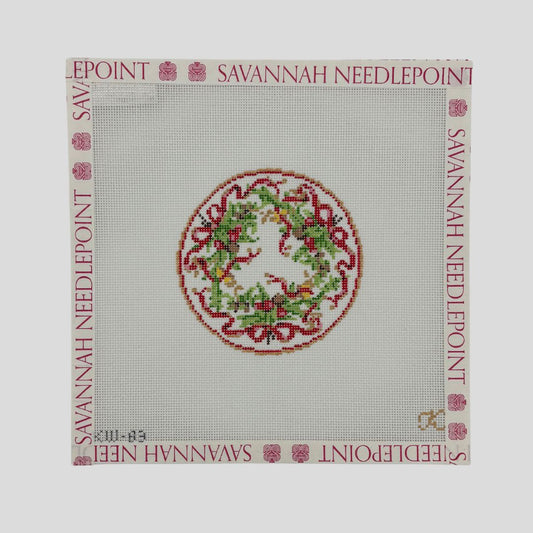 Holiday Garland Plate