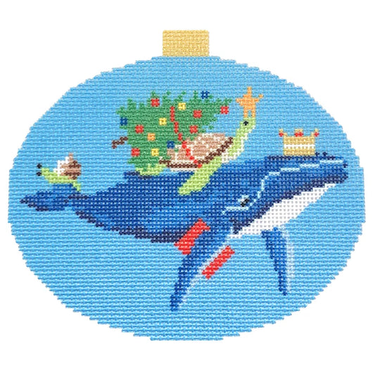 Festive Sea Friends - Whale, Sea Turtle and Snail