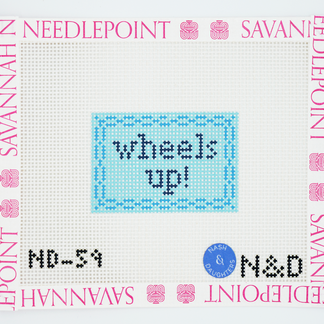 Wheels Up Luggage Tag Insert