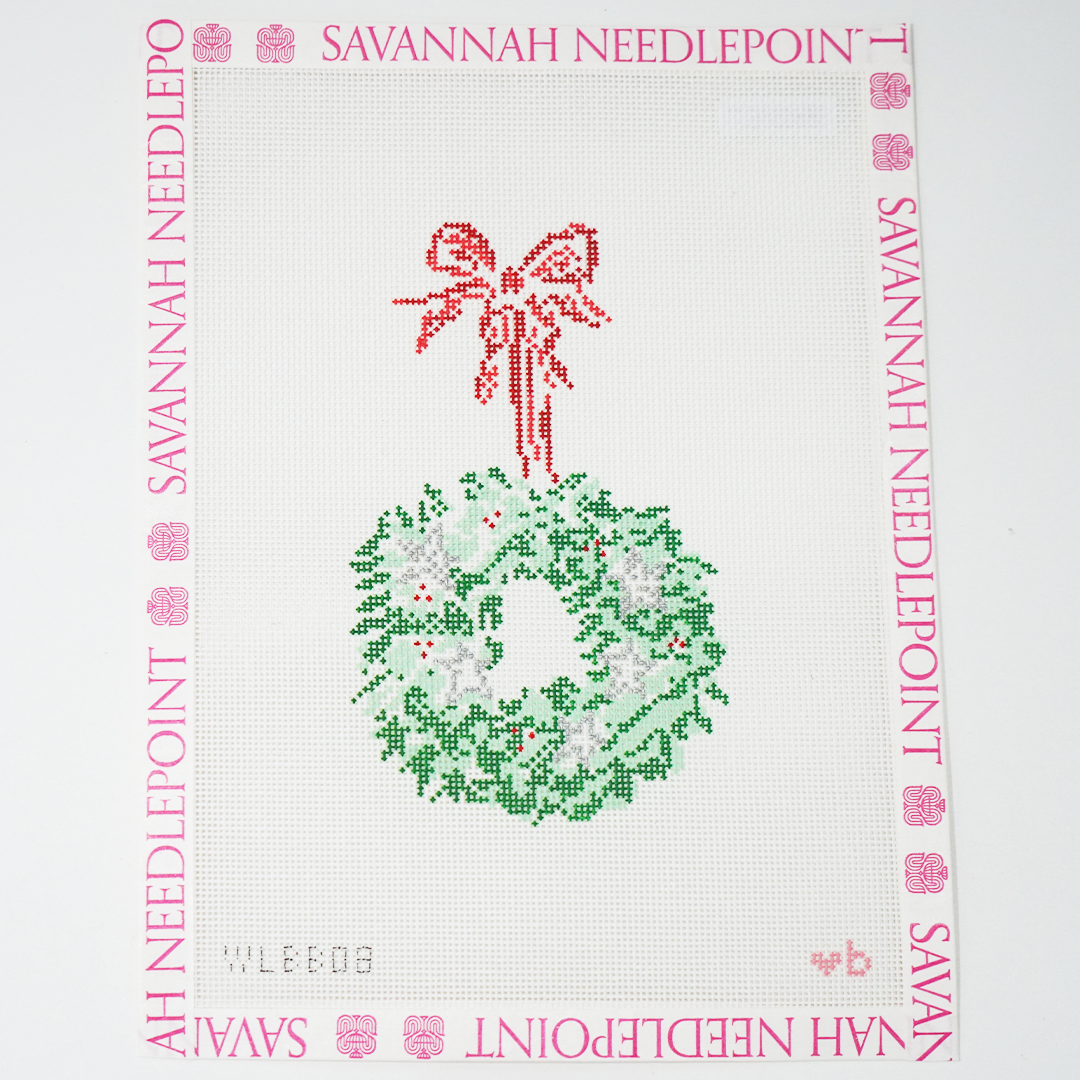 Christmas Wreath with Stars