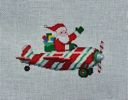 Santa Pilot Ornament